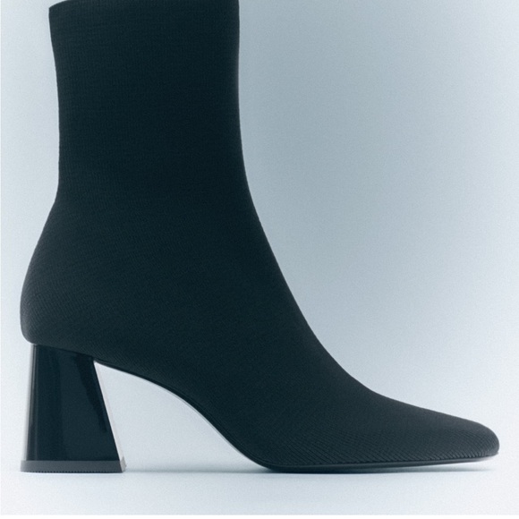 Zara Fabric ankle boot - Picture 1 of 4